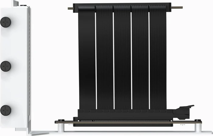 APNX Vertical GPU Holder Kit 1, für APNX C1, gewinkelt, PCIe 5.0, 150mm, weiß