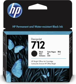 HP Tinte 712 schwarz, 80ml