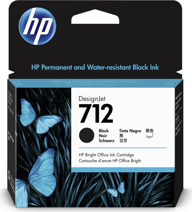 HP Tinte 712 schwarz, 80ml