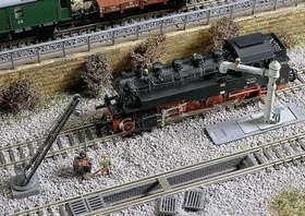 Auhagen Entschlackungsanlage mit Wasserkran