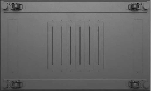 Lanberg 19" Rackschrank 27HE, freistehend, Flatpack, Glastür, IP20, RAL 9004, 1000mm tief