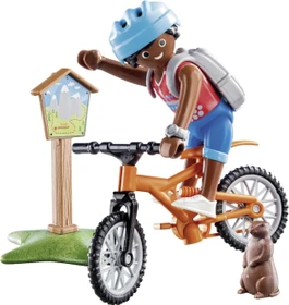 playmobil Special Plus Mountainbiker auf Bergtour