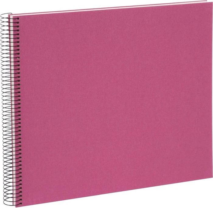 Goldbuch Spiralbalbum Bella Vista 35x30 weiße Seiten rosa