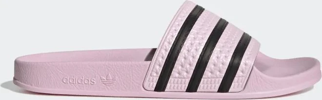 adidas Adilette clear pink/core black