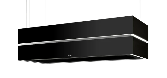 Berbel Skyline Edge BDL 95 SKE Insel-Dunstabzugshaube schwarz