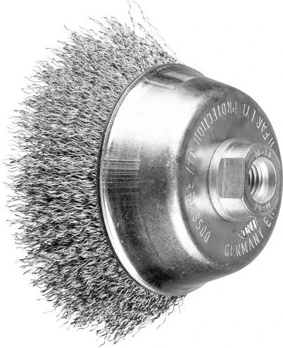 Pferd POS TBU 100/M14 INOX 0.3 Topfbürste gewellt, 100mm, 1 Stück