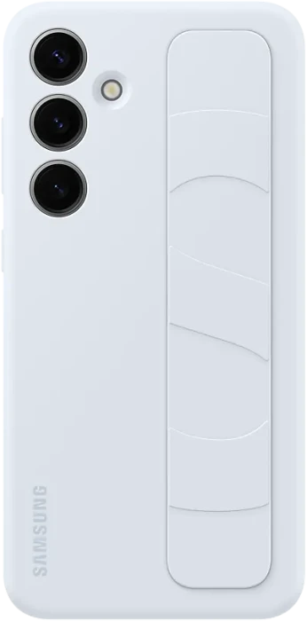 Samsung Silicone Grip Case für Galaxy S24+ light blue