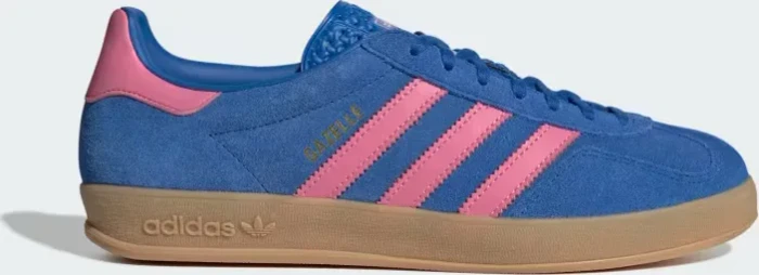 adidas Gazelle blue/bliss pink/gum (Herren)