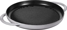 Zwilling Staub Grillpfanne rund 30cm grafitgrau