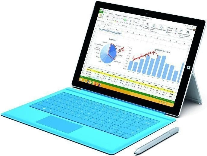Microsoft Surface Pro 3, Core i5-4300U, 8GB RAM, 256GB