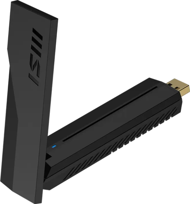 MSI BE6500 WiFi 7, 2.4GHz/5GHz/6GHz WLAN, USB-A 3.0 [Stecker]
