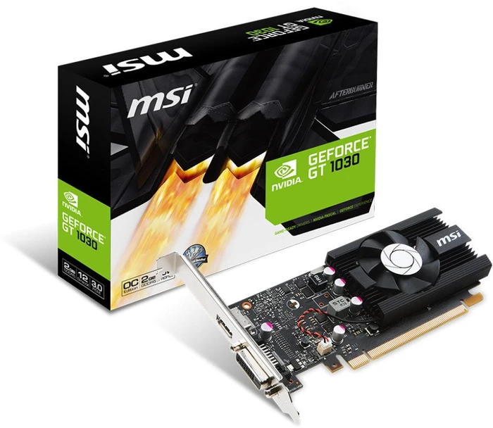 MSI GeForce GT 1030 2G LP OCV1, 2GB GDDR5, DVI, HDMI