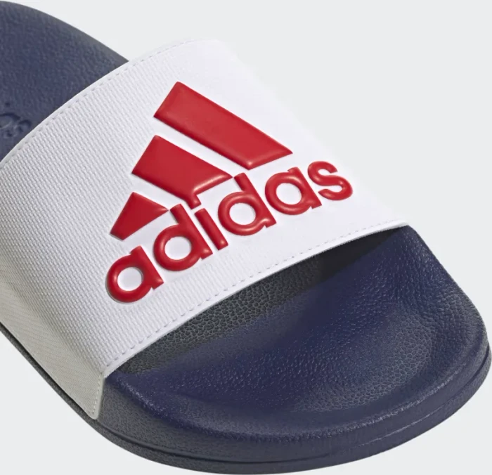 adidas Shower Adilette cloud white/better scarlet/victory blue
