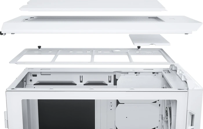 Phanteks Eclipse P600S Matte White, weiß, Glasfenster, schallgedämmt