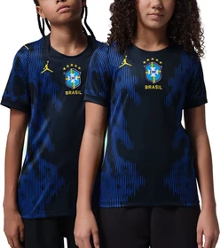 Nike FIFA WM 2026 Brasilien Auswärtstrikot kurzarm old royal/black (Junior)