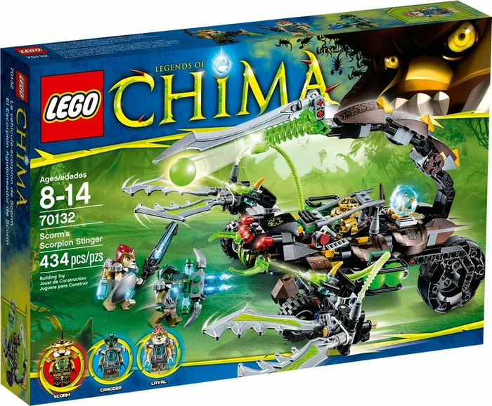LEGO Legends of Chima Modelle - Scorms Skorpionstachel