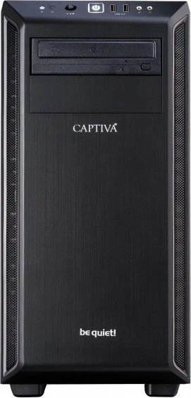 Captiva Workstation PC, Ryzen 7 2700X, 32GB RAM, 500GB SSD, 1TB HDD, Quadro P2000