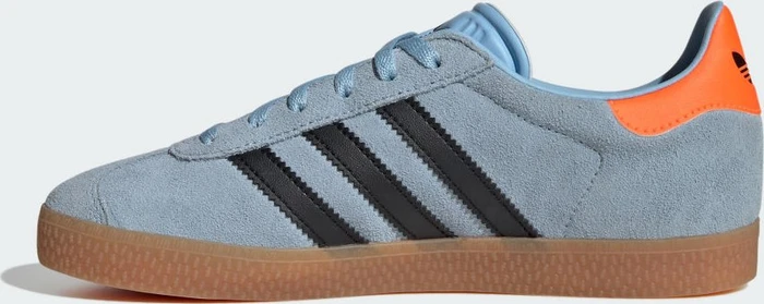 adidas Gazelle clear sky/core black/solar orange (Junior)