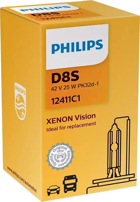 Philips Xenon Vision D8S 25W, 1er-Pack