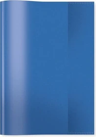 Herma Heftschoner Kunststoff, A5, dunkelblau/transparent, 25er-Pack