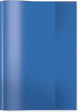 Herma Heftschoner Kunststoff, A5, dunkelblau/transparent, 25er-Pack