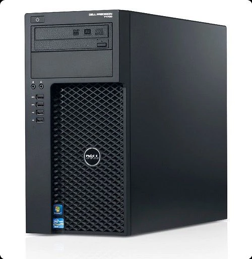 Dell Precision Tower 1700 MT Workstation, Xeon E3-1241 v3, 16GB RAM, 256GB SSD, Quadro K2200