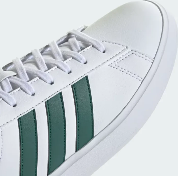 adidas Grand Court 2.0 cloud white/collegiate green/shadow navy