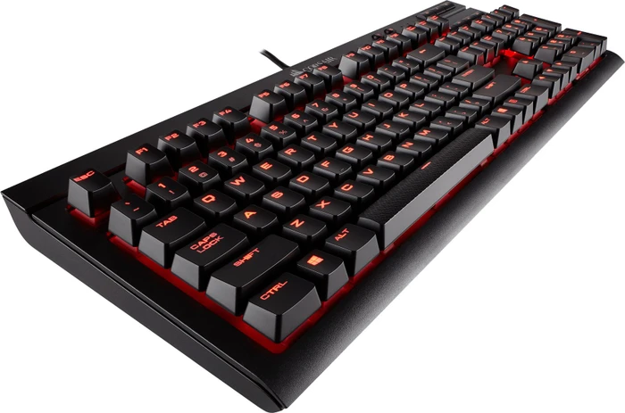 Corsair Gaming K68, LEDs rot, MX RED, USB, FR