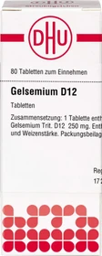 DHU Gelsemium D12 Tabletten, 80 Stück