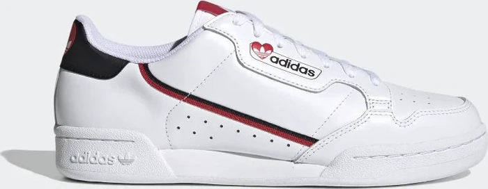 adidas Continental 80 cloud white/core black/scarlet