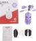 HK Gaming Mira-S Gaming Mouse Lavender violett, USB Vorschaubild