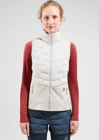 Odlo Zeroweight Insulator Laufweste silver cloud (Damen)