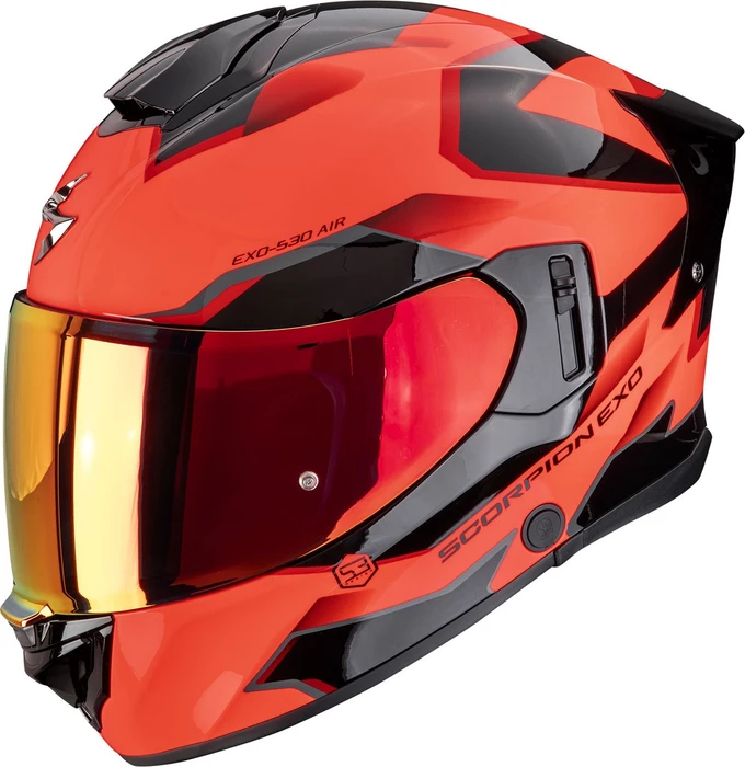 Scorpion EXO-530 Air Clip rot/schwarz