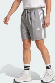 adidas Essentials 3-Streifen Chelsea Trainingshose kurz grey three/white (Herren)
