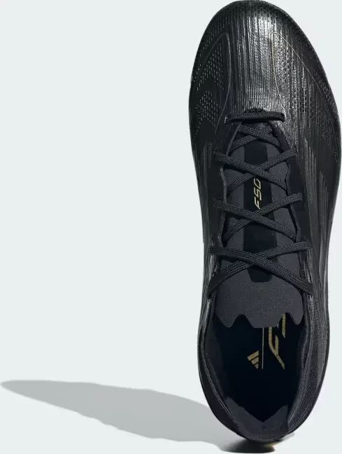 adidas F50 Pro FG core black/iron metallic/gold metallic (Junior)