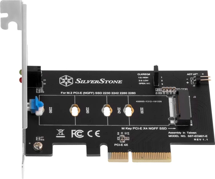 SilverStone ECM21-E M.2 PCIe 4.0 x4 Adapter