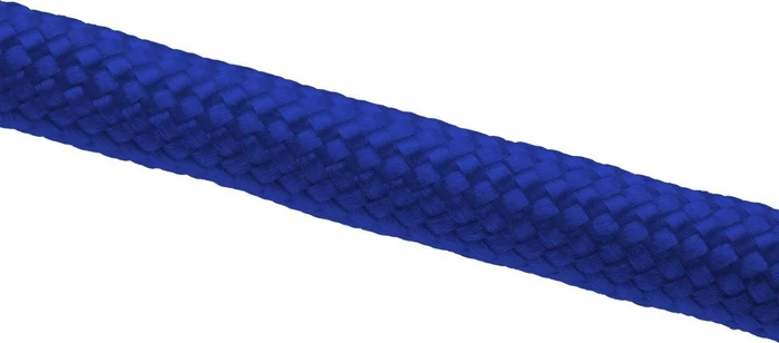 Alphacool AlphaCord Sleeve 4mm Gewebeschlauch für Rundkabel, Gewebeschlauch, 3.3m, Dunkelblau