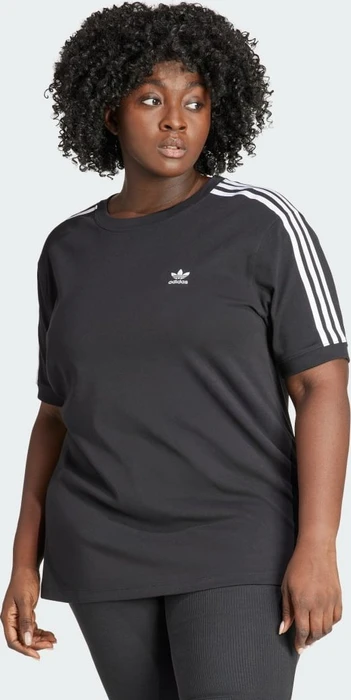 adidas 3-Streifen Baby T-Shirt kurzarm schwarz (Damen)