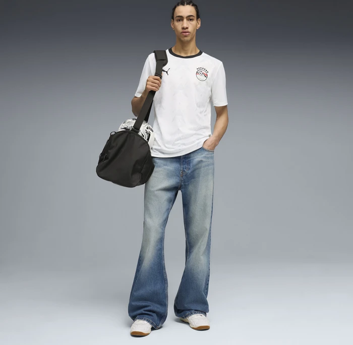 Puma FIFA WM 2026 Ägypten Auswärtstrikot kurzarm puma white/feather gray (Herren)
