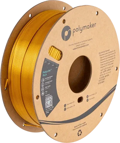Polymaker Panchroma Silk PLA, chrom, Spule, 1.75mm, 1.00kg
