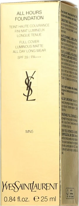 Yves Saint Laurent Encre de Peau All Hours Foundation MN5, 25ml