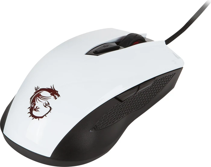 MSI Clutch GM40 Gaming Mouse weiß, USB