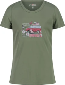 CMP Print Funktionsshirt kurzarm avocado (Junior)