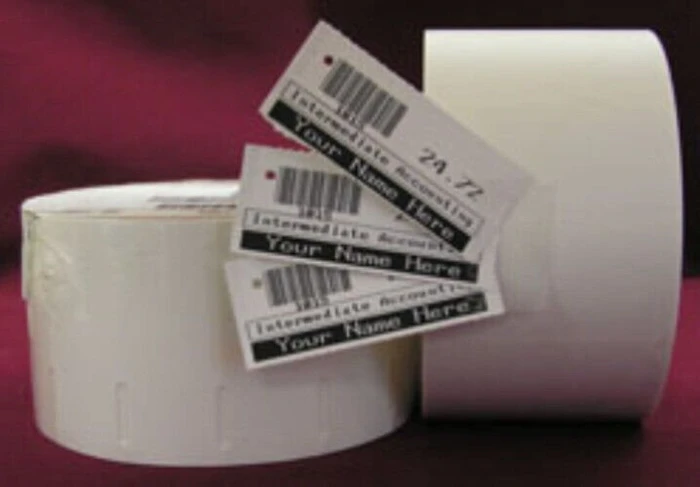 Zebra Thermoetiketten Z-Select 2000D 190 TAG, 57x35mm, weiß, 12er-Pack (9204 Etiketten)