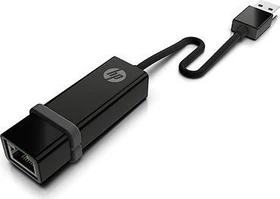 HP USB Adapter, USB-A 2.0 Stecker auf Ethernet Buchse (XZ613AA#AC3)