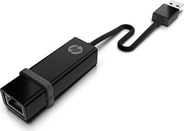 HP USB Adapter, USB-A 2.0 Stecker auf Ethernet Buchse