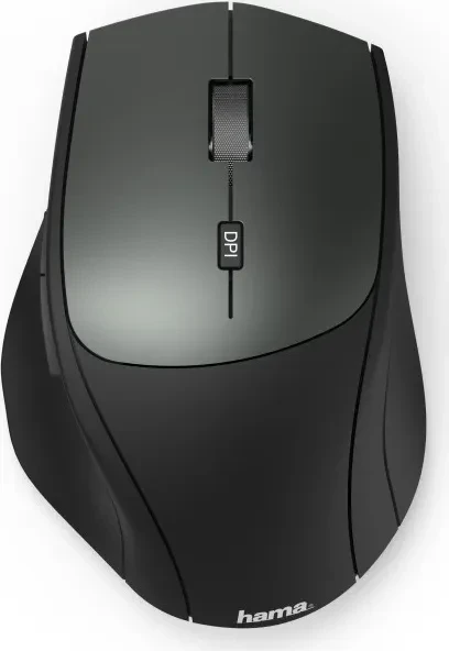 Hama MW-600 Optische Funkmaus Dual-Modus mit USB-C/USB-A schwarz, USB