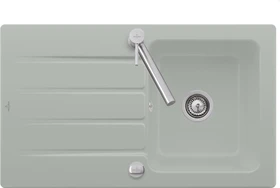 Villeroy & Boch Architectura 860x510mm Becken reversibel mit Ablauffernbedienung fossil