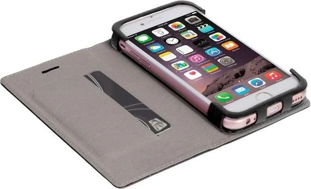Krusell Malmö FolioCase für Apple iPhone 7 schwarz