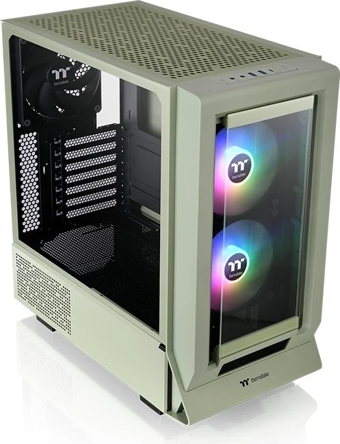 Thermaltake Ceres 350 MX Matcha Green, grün, Glasfenster